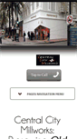 Mobile Screenshot of centralcitymillworks.com